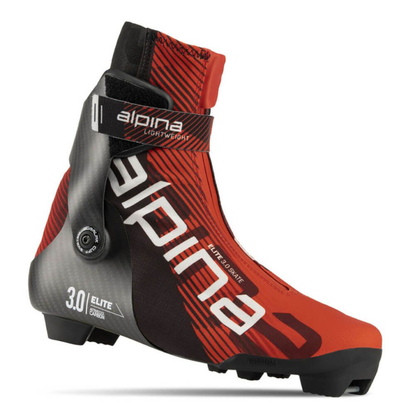 Ботинки лыжные Alpina Elite 3.0 Skate Red/Black унисекс (арт. 5404-1) - 