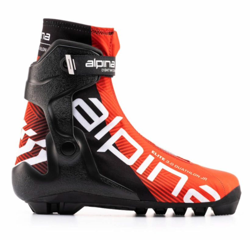 Ботинки лыжные Alpina E30 SK Red/Black/White детские (арт. 5583-1) - 