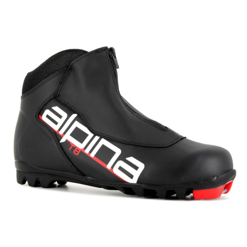 Ботинки лыжные Alpina T8 Touring Black/Red/White унисекс (арт. 5777-4K) - 