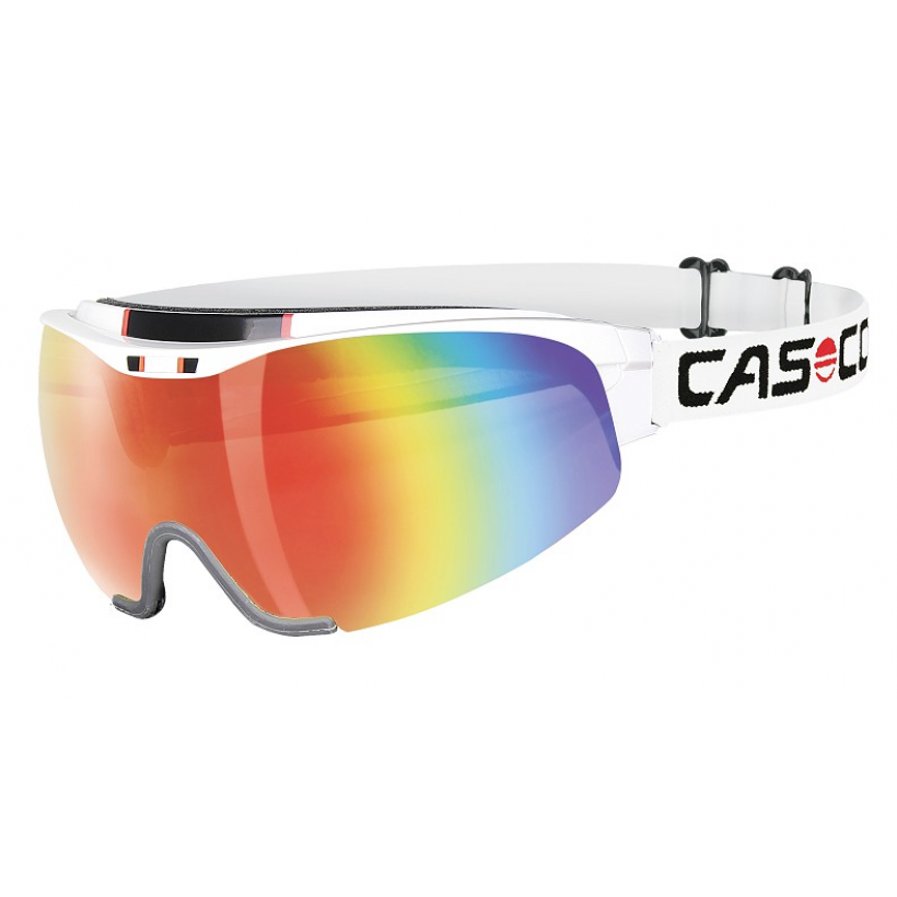 Очки CASCO Spirit Carbonic white-rainbow L (арт. 07.4924.L) - 