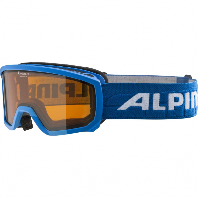 Очки горнолыжные Alpina 2018-19 Scarabeo Jr. Dh Lightblue Dh Zyl. S2 детские (арт. A7258181) - 
