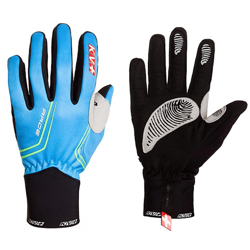 Лыжные перчатки KV+ Gloves XC Race royal black (арт. 8G08.2) - 