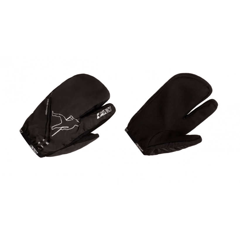 Перчатки лыжные KV+ Cover cross country gloves black (арт. 8G12.1) - 