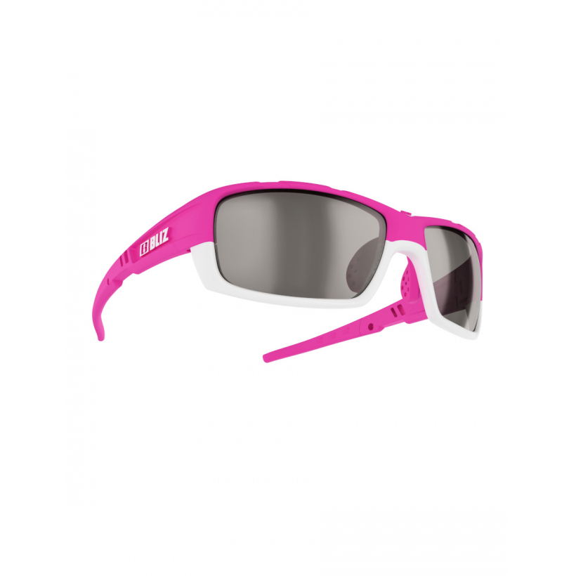 Спортивные очки со сменными линзами Bliz Tracker Rubber Neon Pink/White (арт. 9020-42) - 