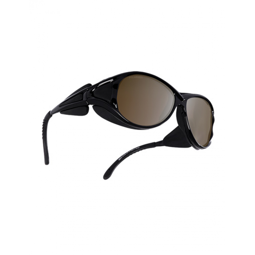 Солнцезащитные очки с поляризационным фильтром 4-ой категории Bliz Altitude Black/Brown PLR (арт. 9055-19) - 