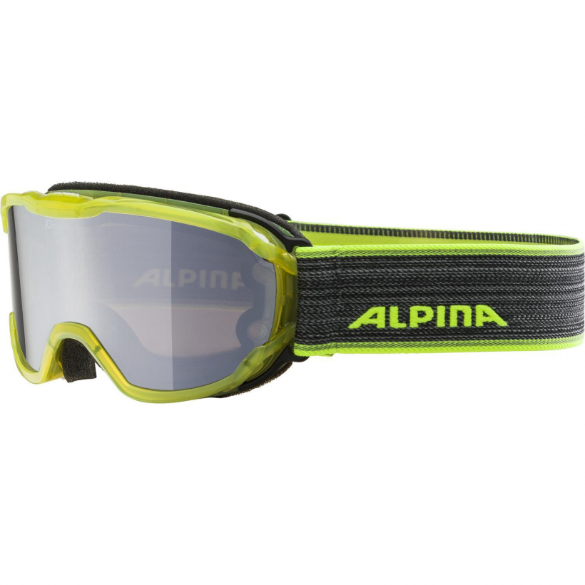 Очки горнолыжные Alpina 2018-19 Pheos Jr. Mm Translucent Yellow Mm Black S3 детские (арт. A7239841) - 