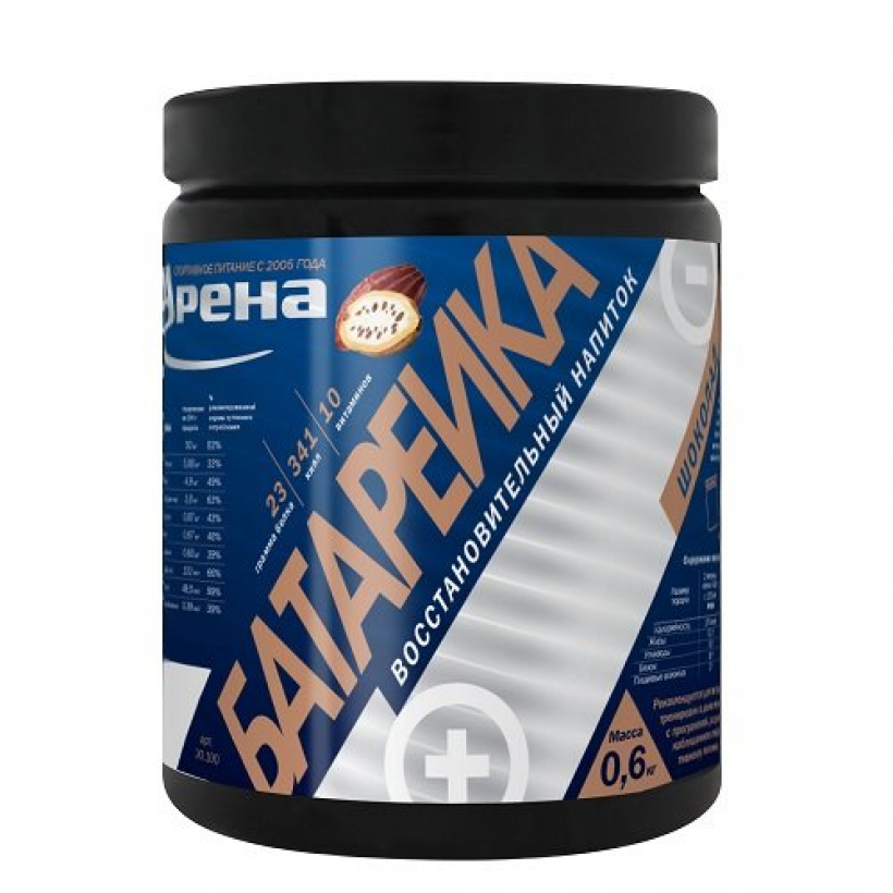 Восстановительный напиток Арена Батарейка 600 g Шоколад (арт. V_CH600) - 