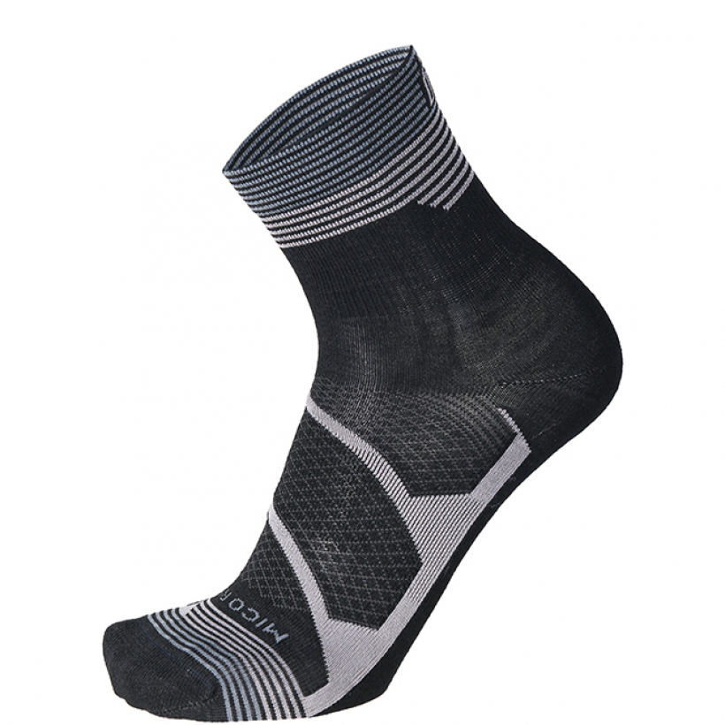 Носки для бега с шерстью Mico Warm Control Natural Merino Run (арт. CA01298) - 170-черный