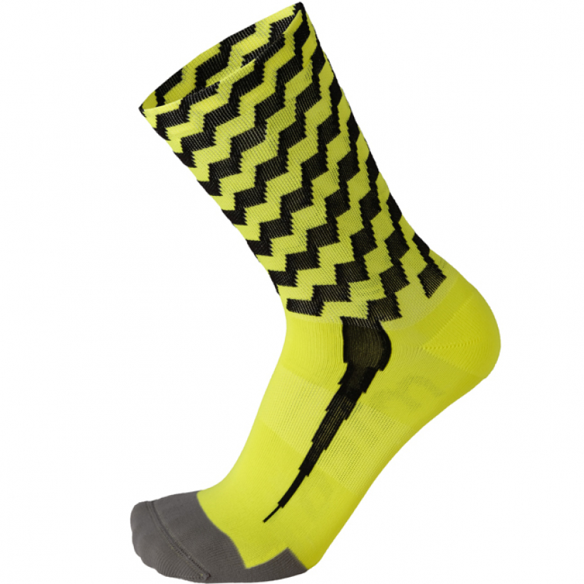 Вело носки Mico BIKE Extra Dry 17 см (арт. CA01301) - 189-желтый