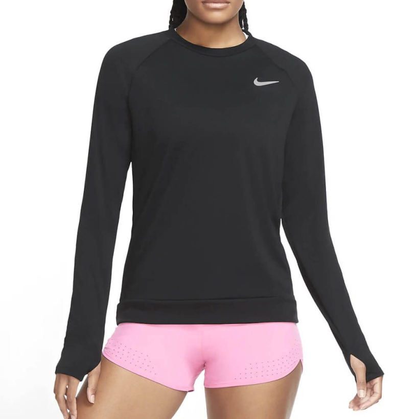 Лонгслив Nike Pacer black женский (арт. CU3270-010) - 