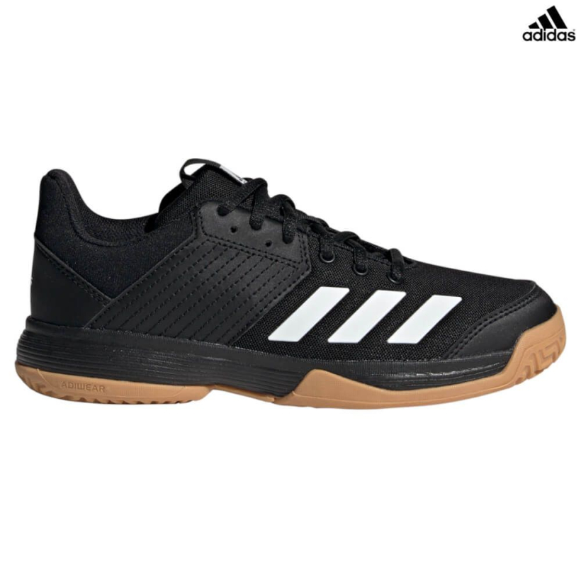 Кроссовки Adidas Ligra 6 Black/White детские (арт. D97704) - 