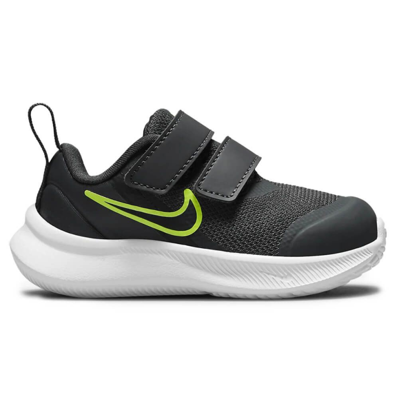 Кроссовки Nike Star Runner 3 TDV Dark Smoke Grey/Black детские (арт. DA2778-004) - 