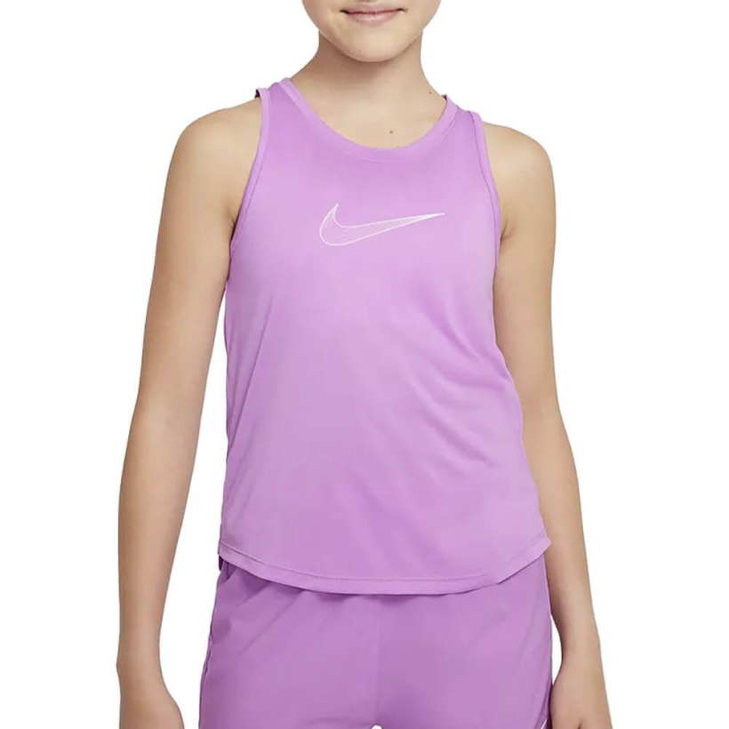 Майка Nike Dri-FIT One Training Rush Fuchsia/White для девочки (арт. DH5215-532) - 