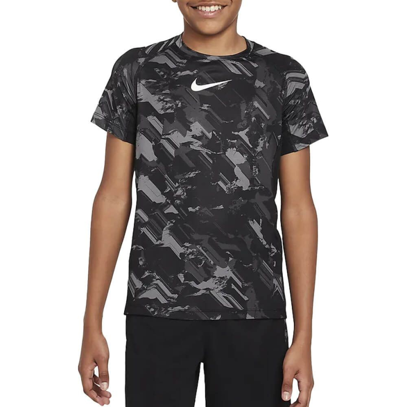 Футболка Nike Pro Dri-FIT Training Black для мальчика (арт. DQ9074-010) - 