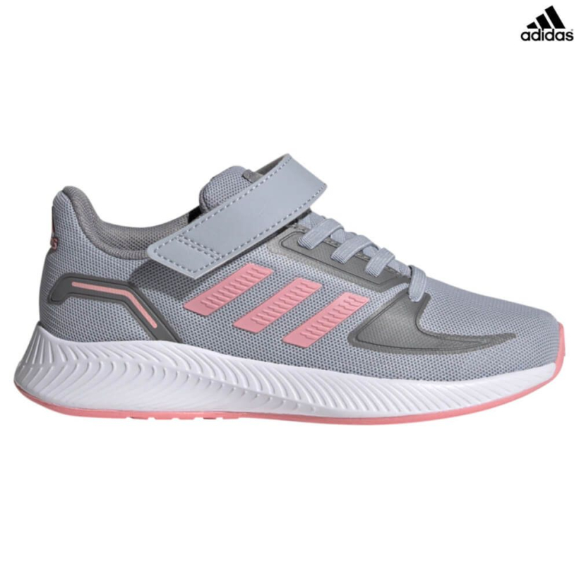 Кроссовки Adidas Runfalcon 2.0 C Silver детские (арт. FZ0111) - 