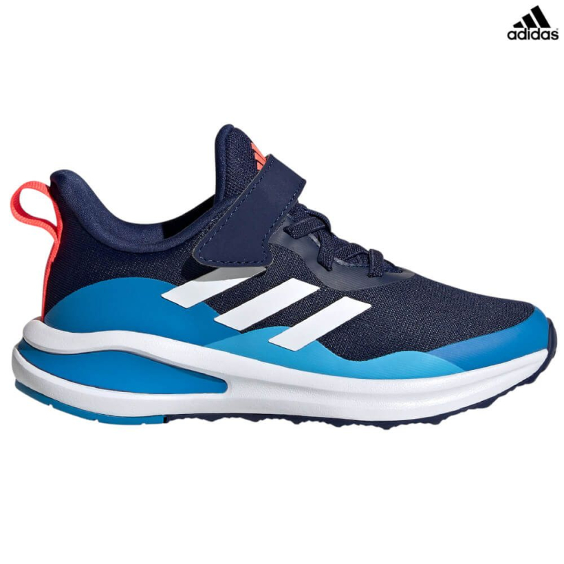 Кроссовки Adidas FortaRun EL K Dark Blue/Cloud White детские (арт. GV7830) - 