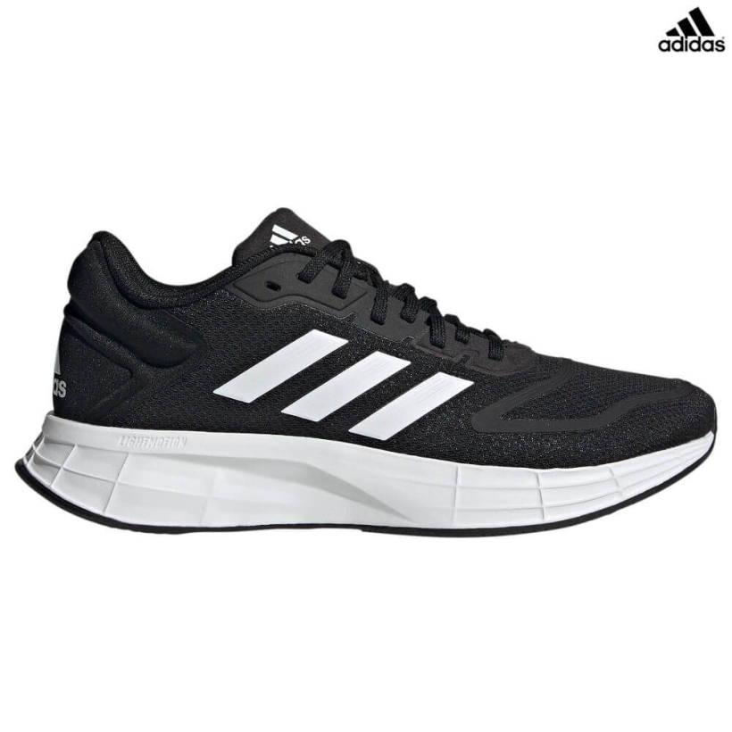 Кроссовки Adidas Duramo 10 Black/White женские (арт. GX0709) - 