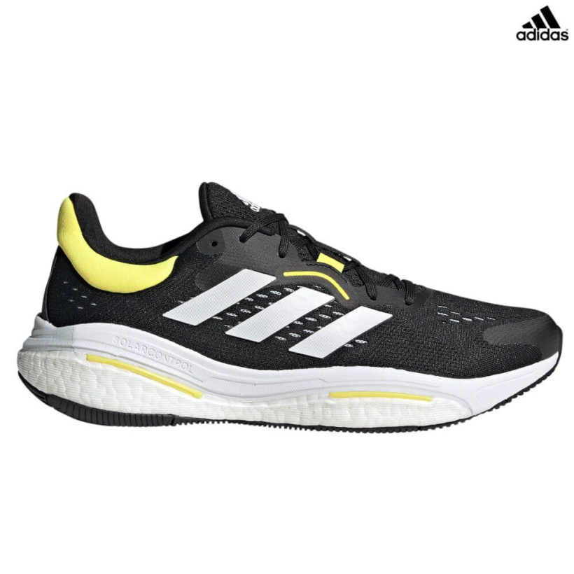 Кроссовки Adidas Solarcontrol Black/White/Yellow мужские (арт. GX8409) - 