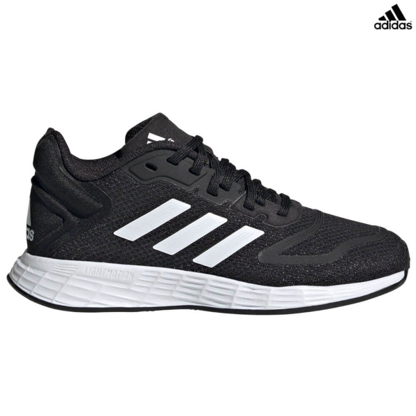Кроссовки Adidas Duramo 10 Black/White детские (арт. GZ0610) - 