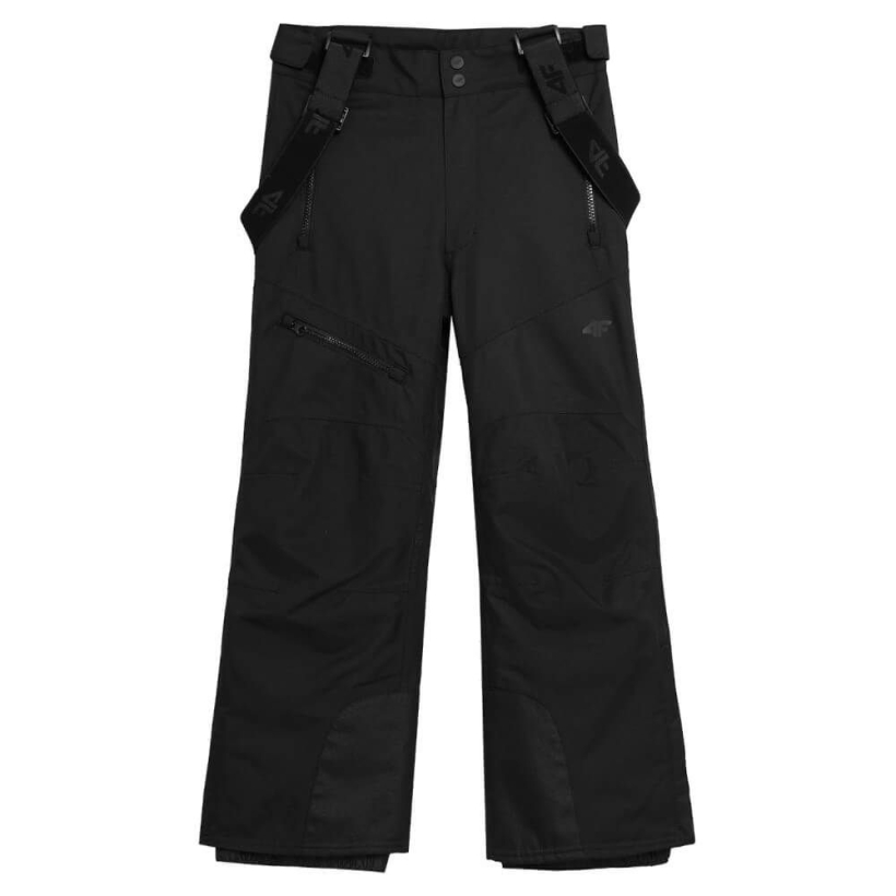 Лыжные штаны 4F JSPMN002 deep black детские (арт. JSPMN002-20S) - 