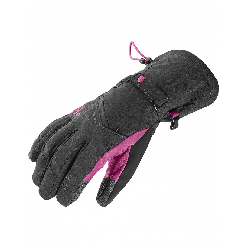 Лыжные перчатки Salomon Tactile CS W Black/My женские (арт. L37597800) - 