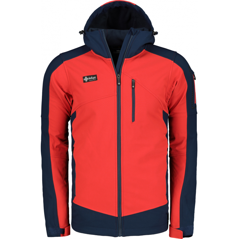 Лыжная куртка Kilpi Presena-M мужская (арт. LM0029KI) - RED-красный