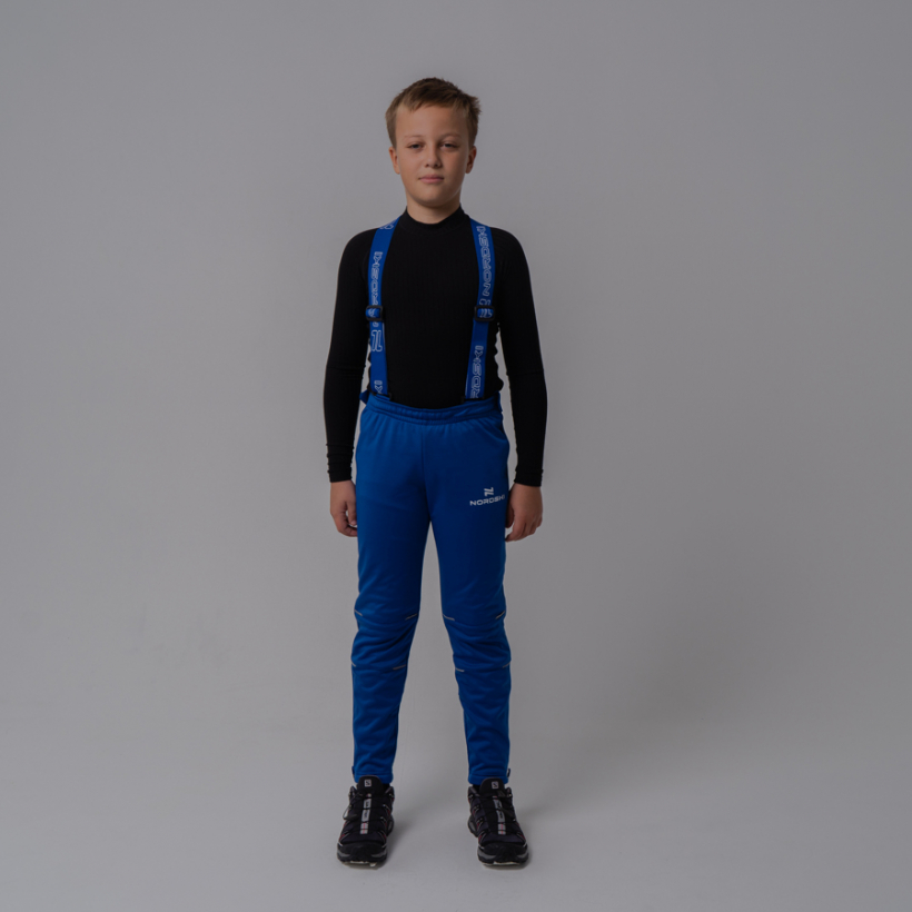 Разминочные брюки Nordski Jr. Premium Patriot детские (арт. NSJ410797) - 