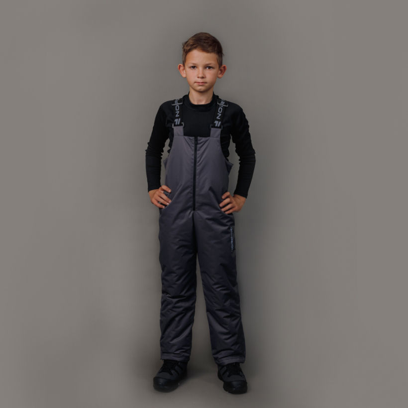 Утепленные брюки Nordski Jr.Grey подростковые (арт. NSJ444201) - 