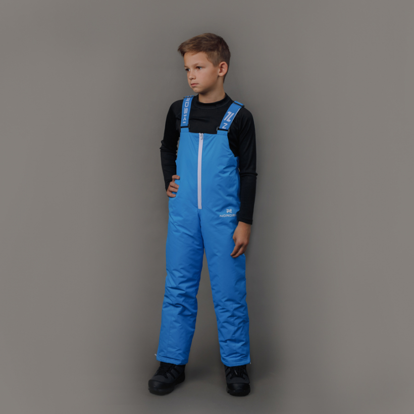 Утепленные брюки Nordski  Jr.Blue подростковые (арт. NSJ444700) - 