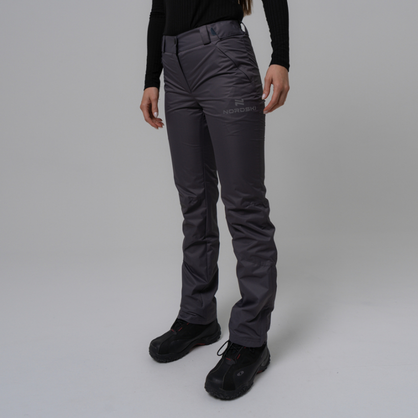 Ветрозащитные брюки Nordski Grey женские (арт. NSW141201) - 