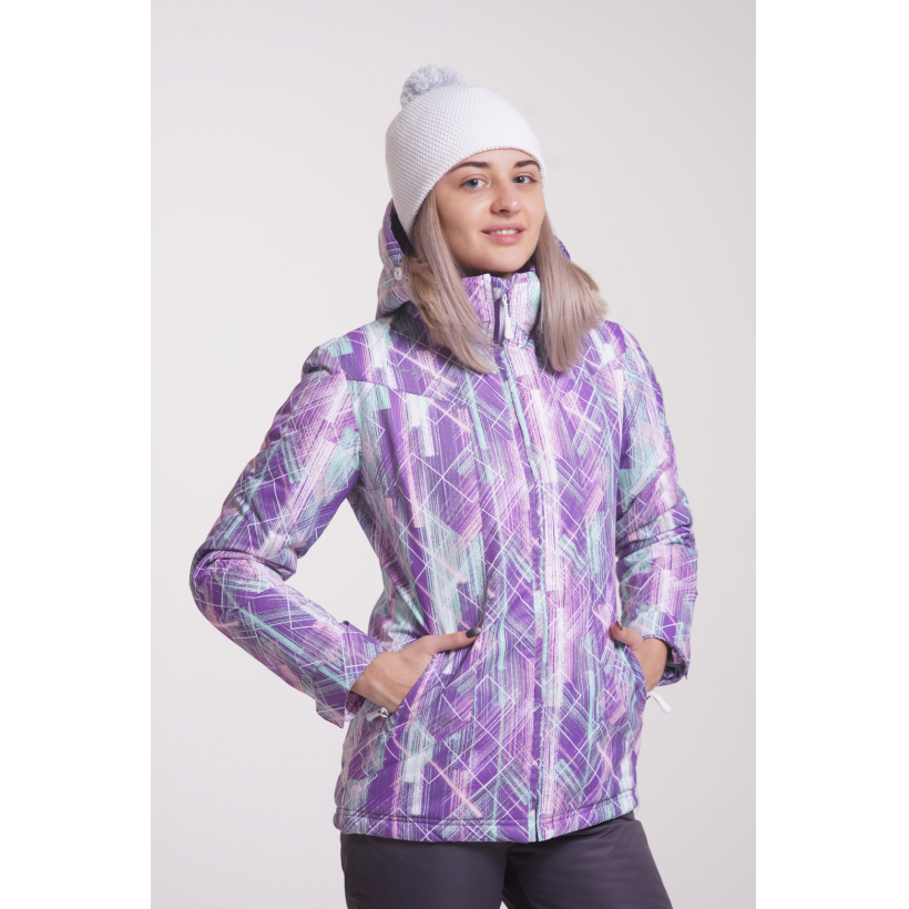 Утепленная куртка Nordski City Violet/Mint W женская (арт. NSW432980) - 
