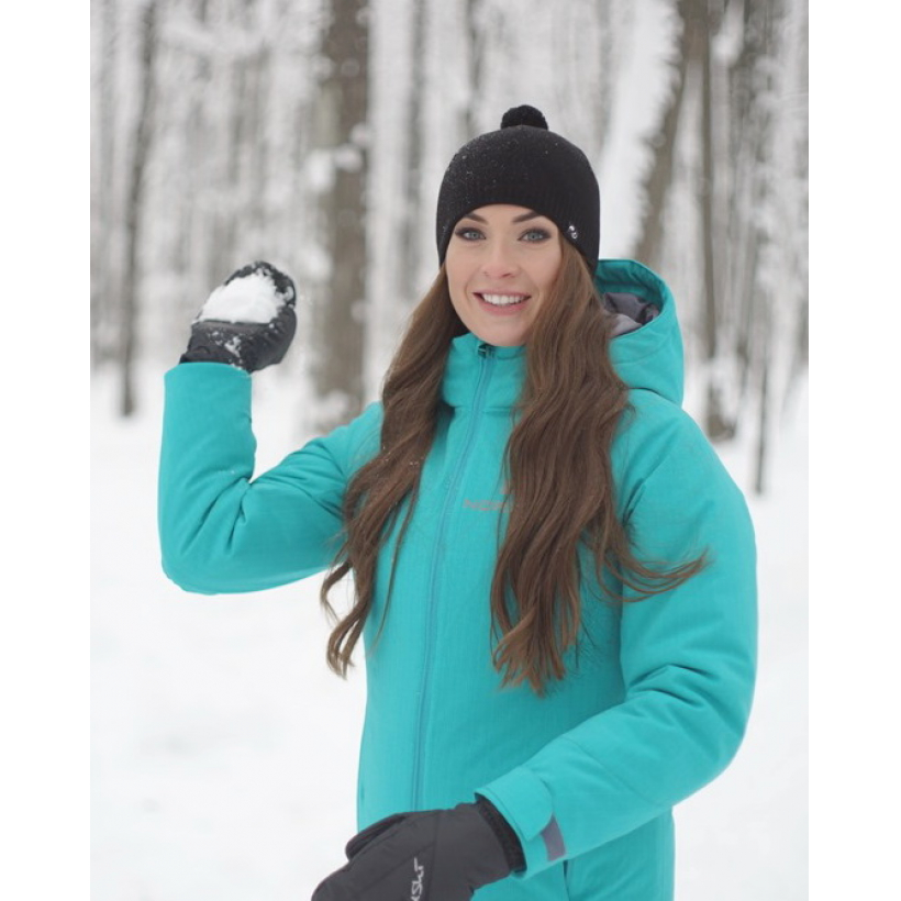 Теплая лыжная куртка Nordski Pulse Malachite W женская (арт. NSW530917) - 