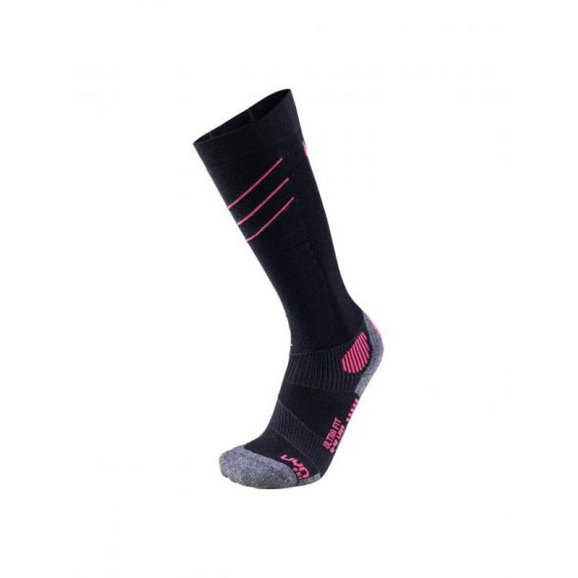Носки UYN Ultra Fit Black/Pink женские (арт. S100033-B453) - 