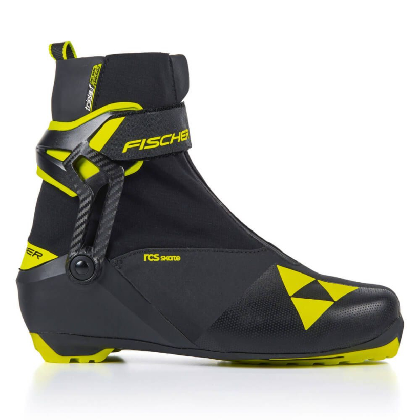 Ботинки лыжные Fischer RCS Skate Black/Yellow унисекс (арт. S15222) - 