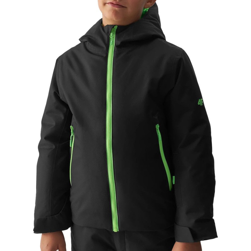 Куртка лыжная 4F Black для мальчика (арт. TTJAM297-21S) - 