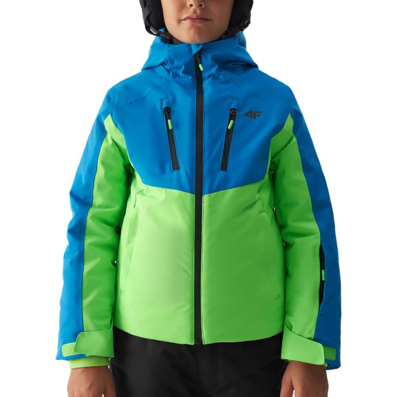 Лыжная куртка 4F Turquoise для мальчиков (арт. TTJAM300-35S) - 