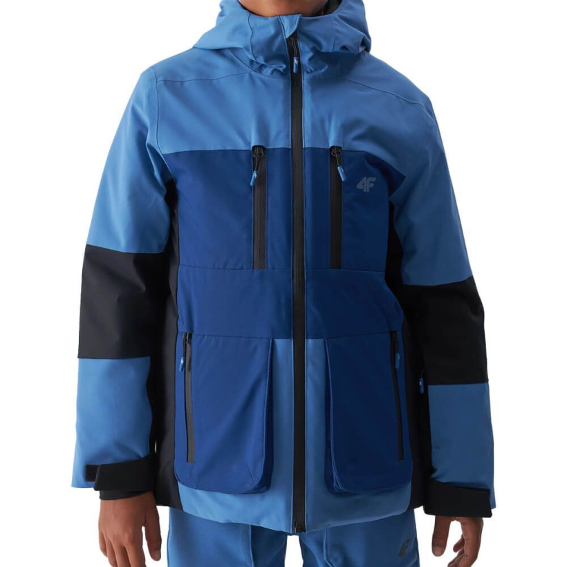 Лыжная куртка 4F Blue для мальчиков (арт. TTJAM301-33S) - 