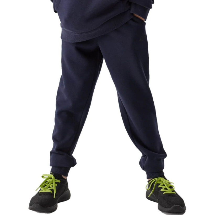 Спортивные штаны 4F Navy для мальчиков (арт. TTROM410-31S) - 