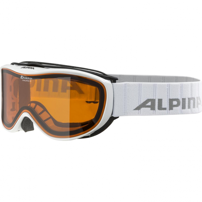 Очки горнолыжные Alpina Challenge 2.0 Dh White Dh S2 женские (арт. A7094111) - 