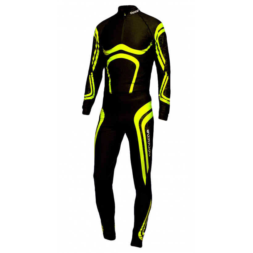 Лыжный гоночный комбинезон Noname Dragos suit (арт. NNW0000194) - NNW0000194 - черный/лайм