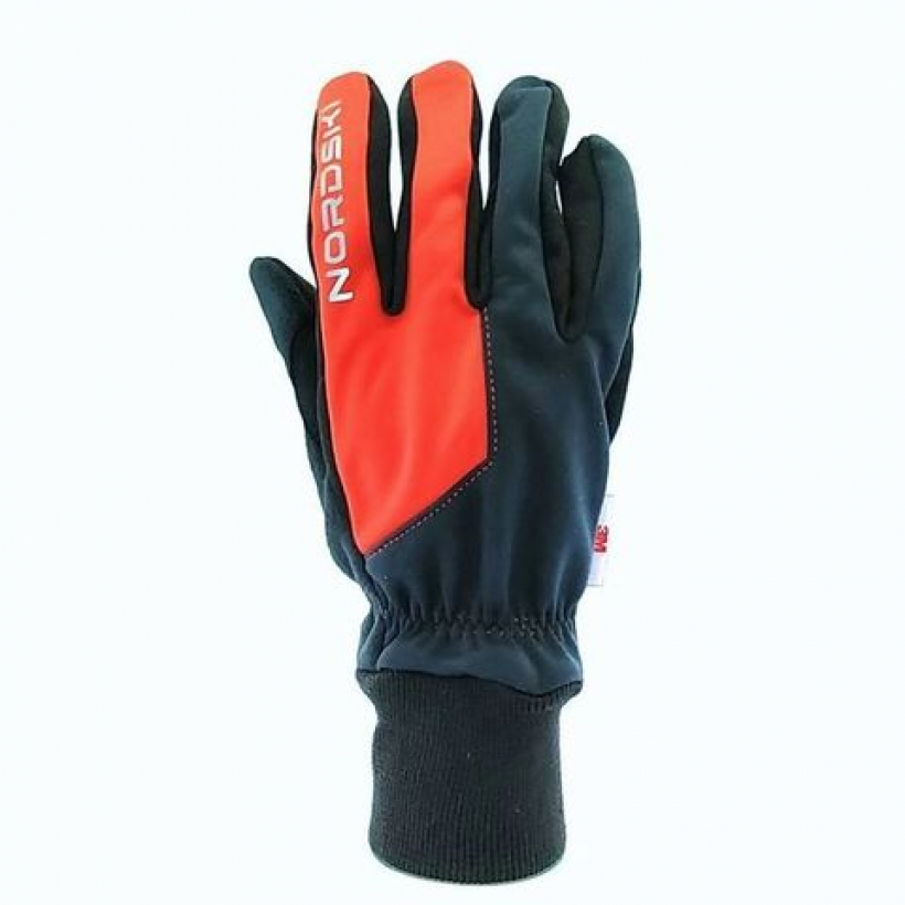 Лыжные перчатки Nordski Motion Black/Red WS (арт. NSV250190) - 