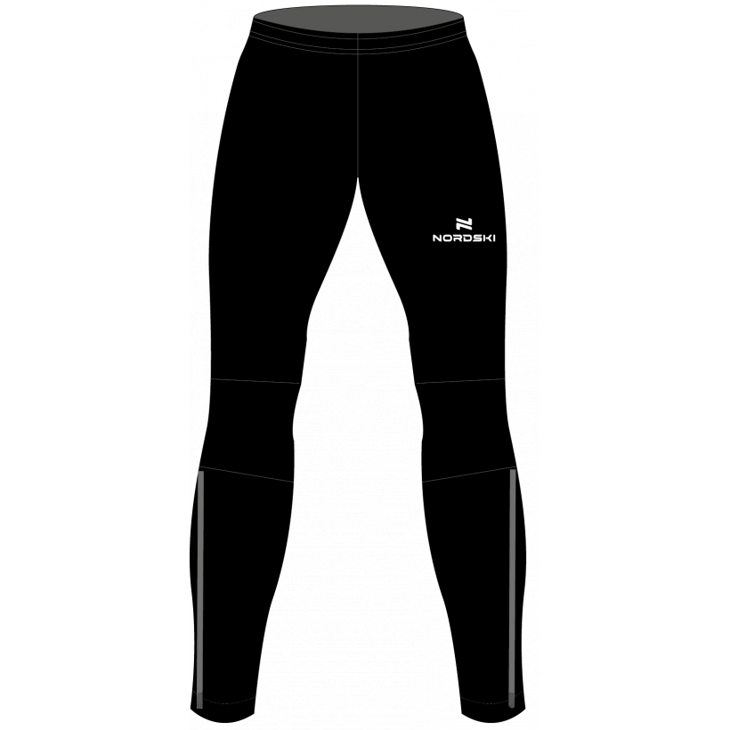 Разминочные брюки Nordski Jr.Motion Black подростковые (арт. NSJ403100) - 
