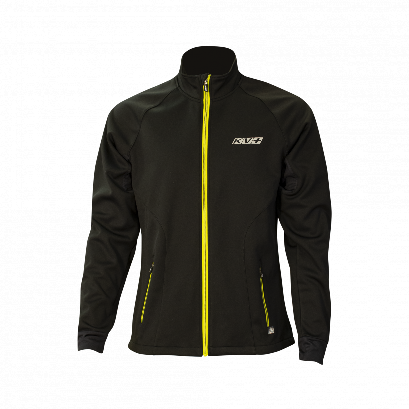 Разминочная куртка KV+ Cross jacket black унисекс (арт. 21V110.1) - 