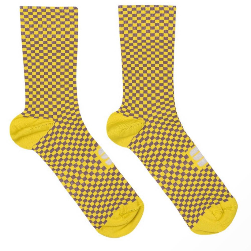 Носки Sportful Checkamte Cycling yellow унисекс (арт. 1122021-371) - 