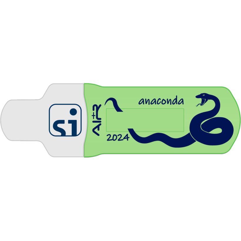 Чип бесконтактный SportIdent SIAC Card Anaconda (арт. 12010111) - 