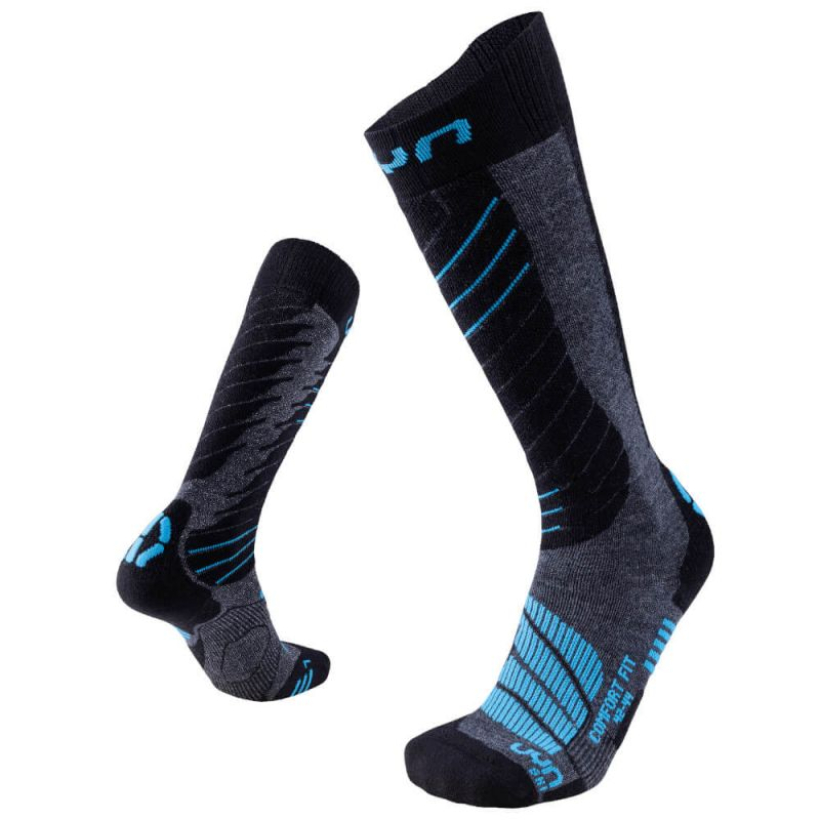 Лыжные носки UYN Comfort Fit Grey/Melange мужские (арт. S100043-G940) - 