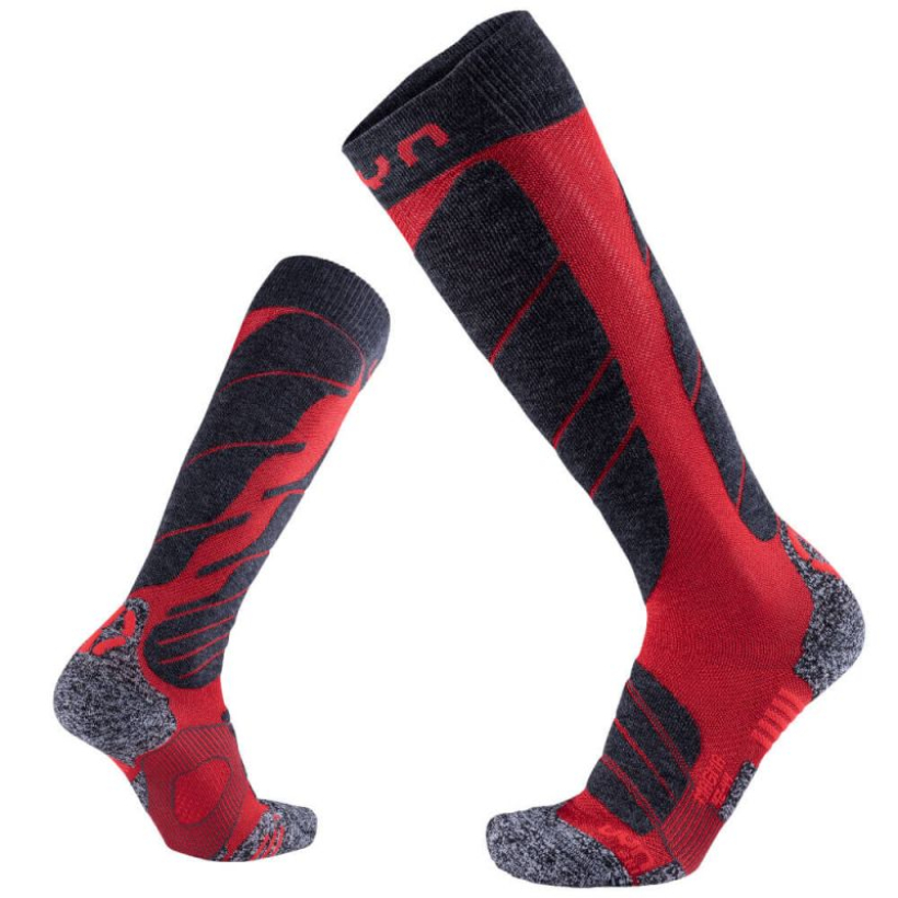 Лыжные носки UYN Magma Dark Red мужские (арт. S100098-R359) - 