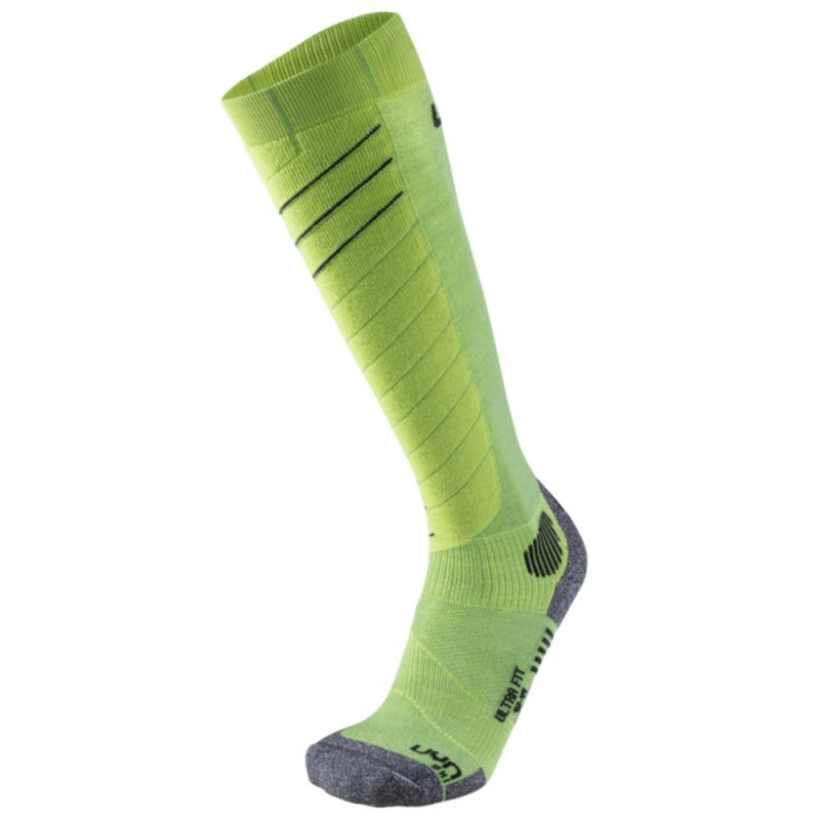Лыжные носки UYN Ultra Fit Green/Black мужские (арт. S100032-E037) - 
