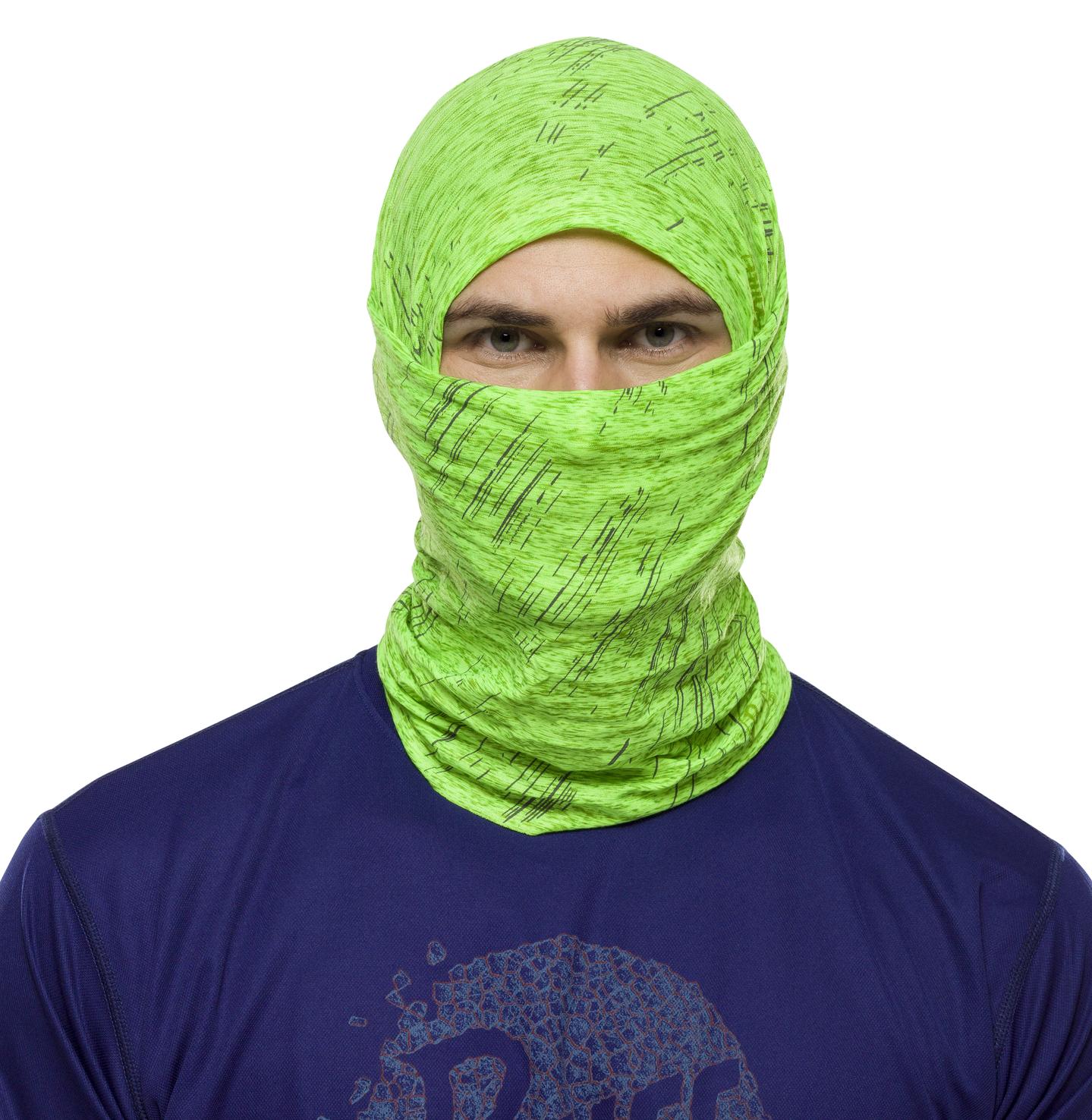 Бандана Buff CoolNet UV+ Reflective R Lime HTR.